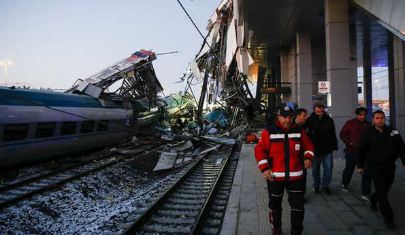 Terrible, Rail, Crash, Turkey