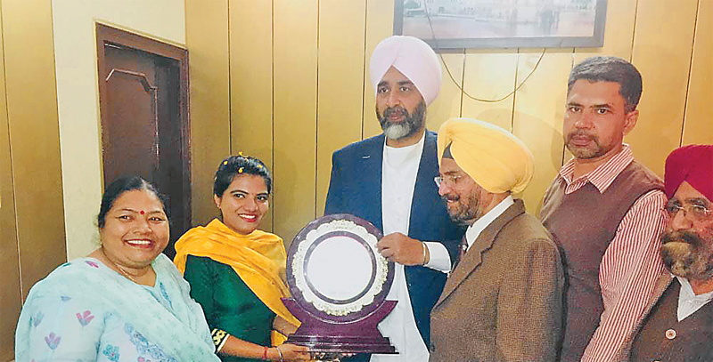 Dilshad Kaur of Bathinda secured third rank after passing the PCS exam