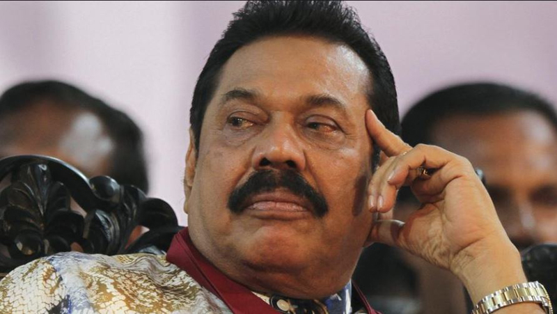 Rajpakse's resignation from Sri Lankan PM