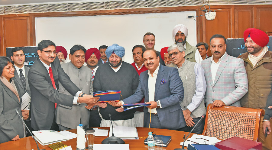 Agreement for allotment of 100 acres of land to Hero Cycle