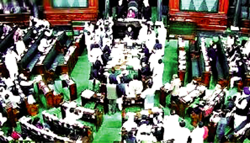 Fighting, Lok Sabha