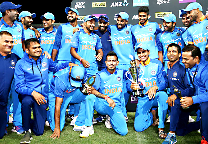 India win 4-1 series victory over Rayudu-Pandya