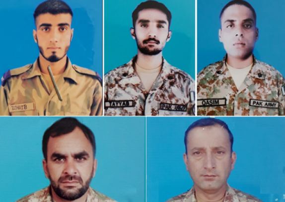 Five, Soldiers, Killed, Blast, Pakistan