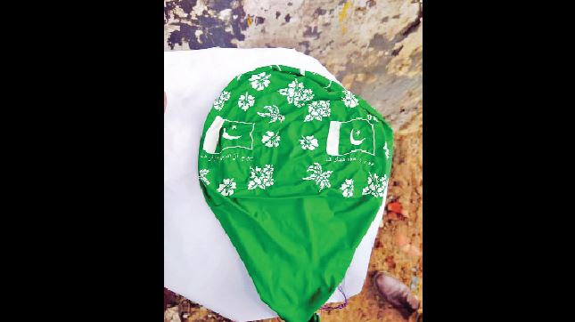 Pakistani Balloon, Found Inside, Air Force Station Halvara