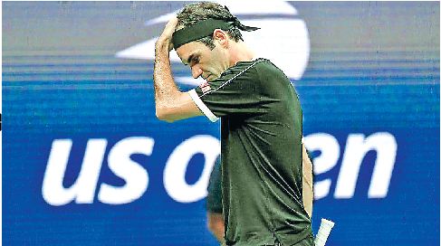 Federer, Defeated, Dimitrov,  Semifinals