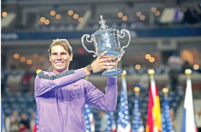 Trifle, Nadal, US, Champion