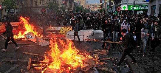 Chile: 10 People, Died, Violence