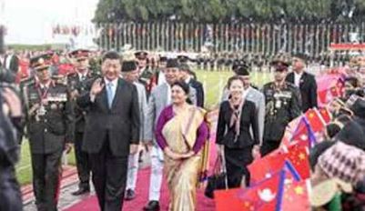 China, Nepal, Agrees, Strengthen. Ties