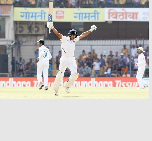 Team India, Scored 493 for 6 , First Innings, Second day  First Test.