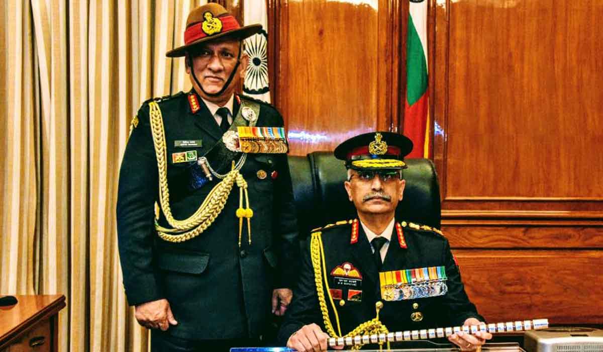 Manoj Mukund Naravane, Take Over, The Chief Of Army