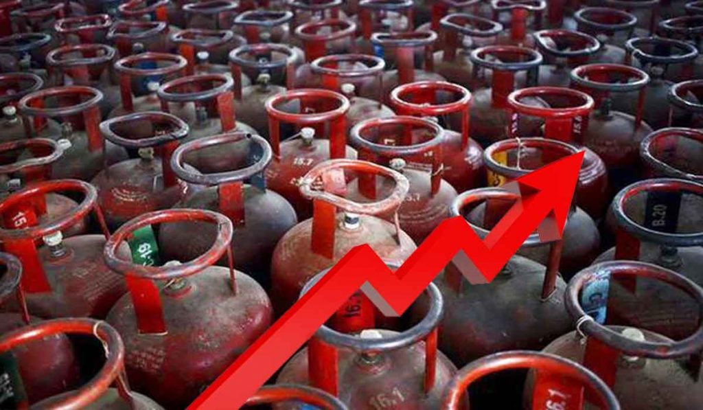 LPG cylinder becomes expensive