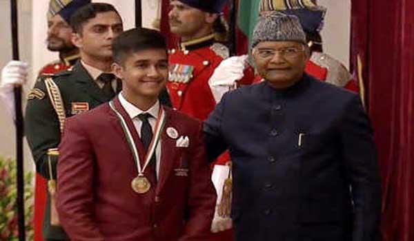 Yash becomes the first motor sports player to win PM's national child award
