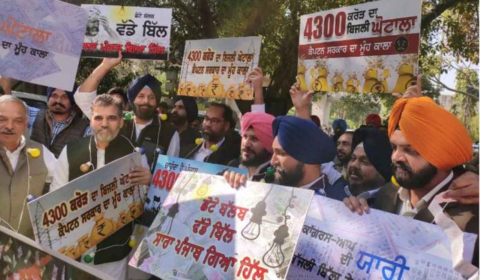 Akali Dal, Protest, Electricity, Issue