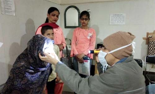 198 patients screened at a free medical checkup camp