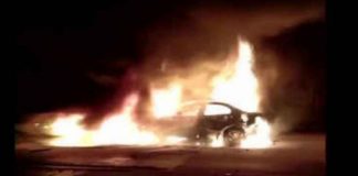 Agra Car Fire