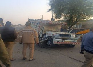 jhansi accident