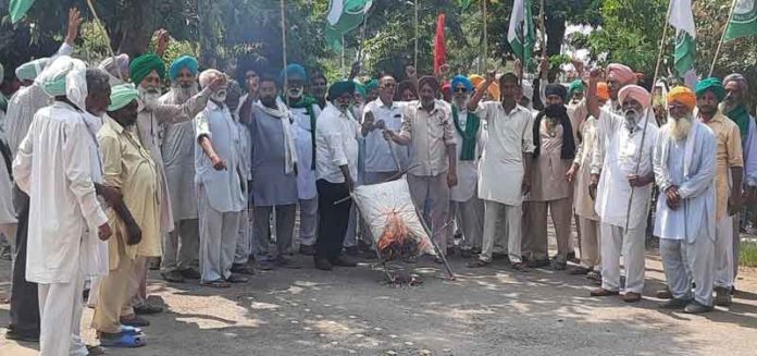 Farmers Protest Sachkahoon