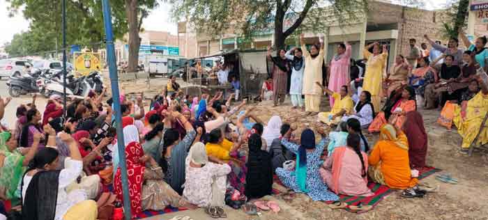 Anganwadi Workers Protest Sachkahoon