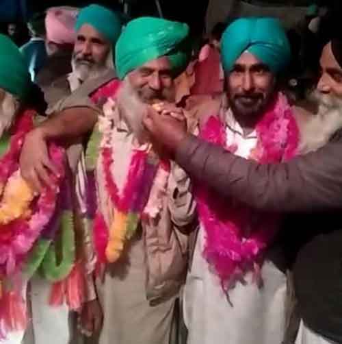 Warm Welcome of Farmers Sachkahoon