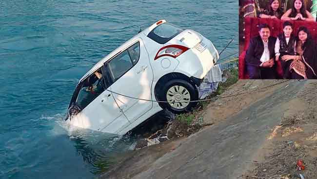 Car Fell in Bhakra Canal Sachkahoon