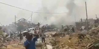 Explosion in Ghana Sachkahoon