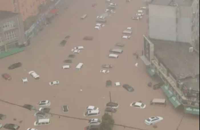 Flood in Brazil