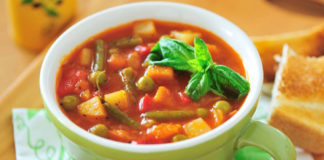 Mixed vegetable soup