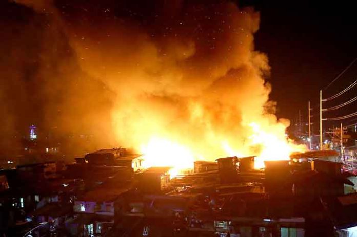 Fire in Philippines Sachkahoon
