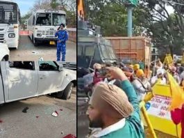 Chandigarh-Mohali border