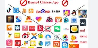 Chinese Apps Banned