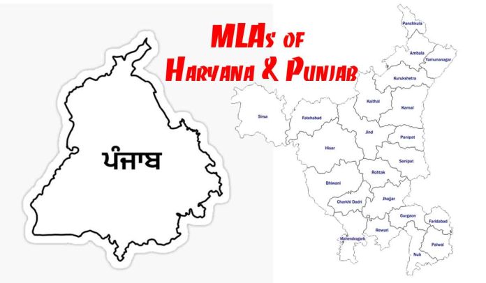 MLAs of Haryana and Punjab