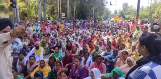 Rural Workers Protested