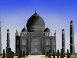 Black Taj Mahal