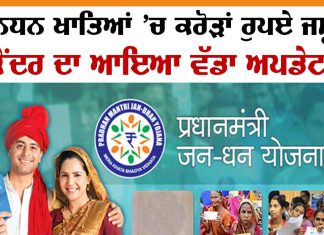 JAN DHAN ACCOUNT Benefits