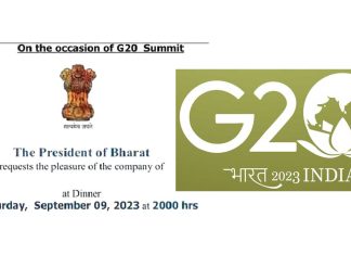 Bharat and India