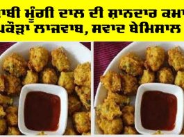 Special Moong Dal Pakoda