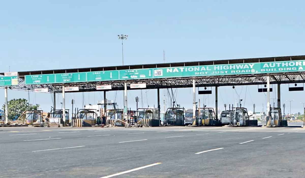 Toll plaza