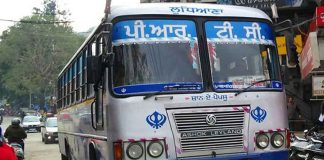 Punjab Roadways bus