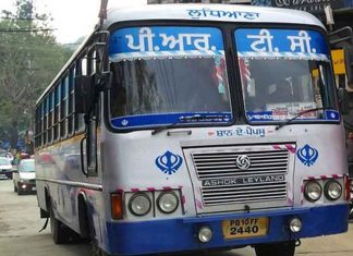 Punjab Roadways bus