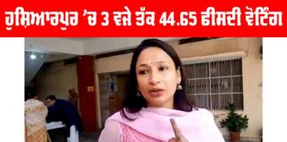 Hoshiarpur Lok Sabha Seat LIVE