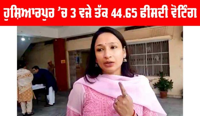 Hoshiarpur Lok Sabha Seat LIVE