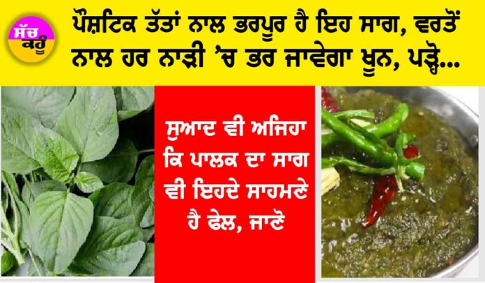 Chaulai Saag Benefits