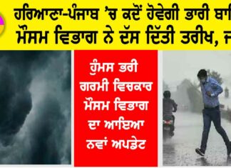 Haryana-Punjab Weather News