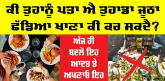 Waste Food Quotes in Punjabi