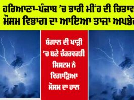 Punjab-Haryana Weather News