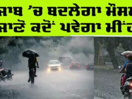 When Will Rain In Punjab