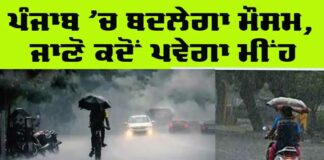 When Will Rain In Punjab