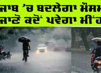 When Will Rain In Punjab