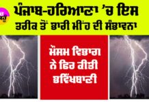 Haryana-Punjab Weather News