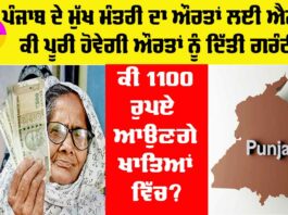 Punjab Women Scheme